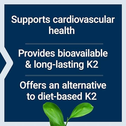 Life Extension Low Dose Vitamin K2 – Unterstützt die Arteriengesundheit – Non-GMO, glutenfrei – 90 Softgels