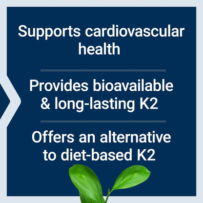 Life Extension Low Dose Vitamin K2 – Unterstützt die Arteriengesundheit – Non-GMO, glutenfrei – 90 Softgels