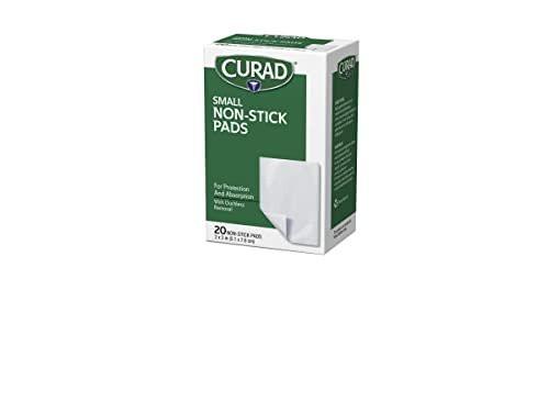 Curad Non-Stick Pads, 2 x 3 Zoll (5,1 x 7,6 cm), 20 Stück