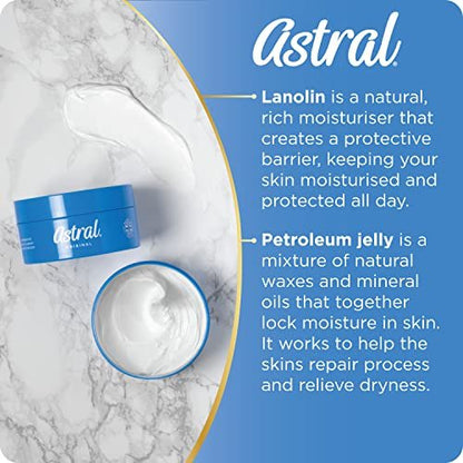 Astral Feuchtigkeitscreme 500 ml – Intensive Hautpflege für geschmeidige Haut