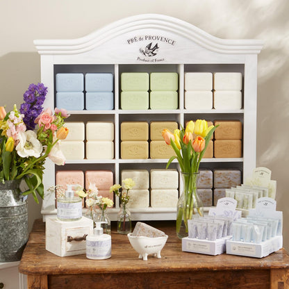 Pre de Provence Kunstseife mit Lavendel – Französische Naturseife mit Bio-Sheabutter, 250 g