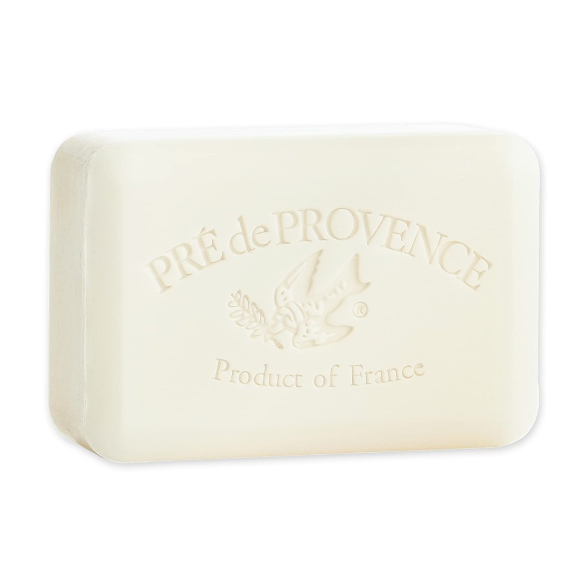 Pre de Provence Kunstseife mit Bio-Sheabutter – Quad-Gemahlene Naturseife für reichhaltigen, sanften Schaum – 8,8 Unzen – Milch