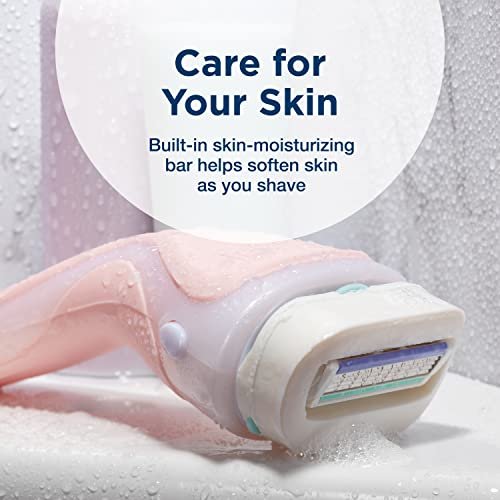 Schick Intuition Nachfüllkartuschen, Advanced Moisture für Damen | Intuition Rasierklingen Nachfüllpackung mit Bio-Sheabutter, 6 Stück (1 Packung)