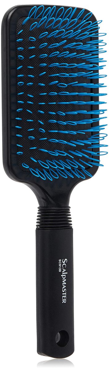 Scalpmaster Haarextensions Kissen-Paddelbürste – Sanfte Entwirrung für Extensions und Naturhaar