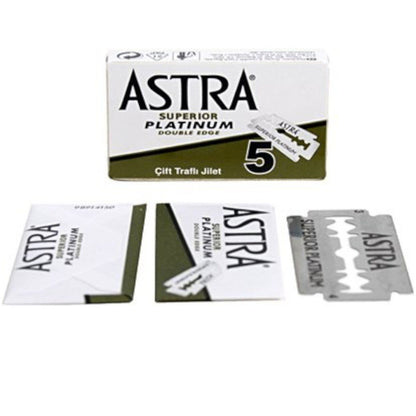 Astra Superior Platinum Doppelklingen-Rasierklingen – 30 Stück