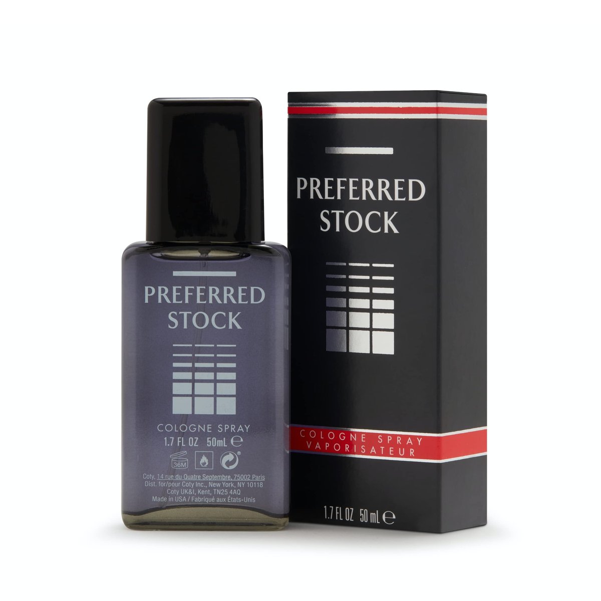 Stetson Preferred Stock - Cologne Spray für Männer - Ledriger, holziger und lässiger Duft mit Noten von Zypresse, Balsamtanne und Sandelholz - 50 ml