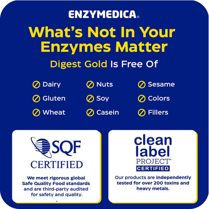 Enzymedica Digest Gold To Go Pillbox – 21 Kapseln für die Verdauung unterwegs
