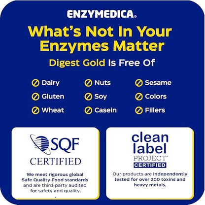 Enzymedica Digest Gold To Go Pillbox – 21 Kapseln für die Verdauung unterwegs