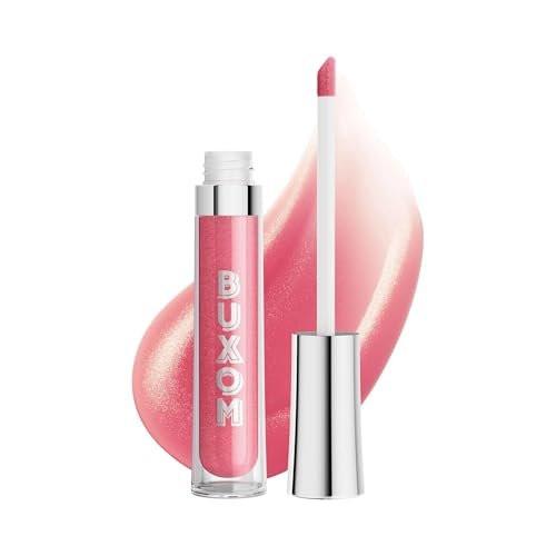 Buxom Full-On Plumping Lip Polish, getönter Lippenplumper-Gloss mit Peptiden & Vitamin E, hochglänzender Lippenstift, pflegend, vegan, AO Clair (pinky mauve mit goldenem Schimmer)