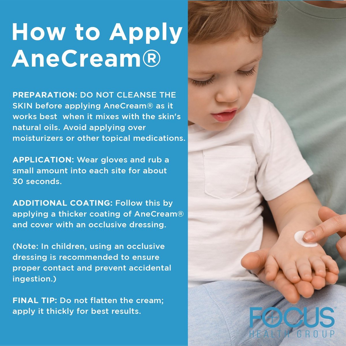 AneCream 4% Lidocain Creme – Topische Betäubungscreme gegen Juckreiz, kleine Schnitte, Schürfwunden, Insektenstiche und leichten Sonnenbrand (0,5 oz / 15 g)