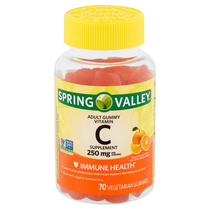 Spring Valley Vitamin C Gummie 240 mg, 70 Orangen-Gummis