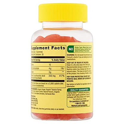 Spring Valley Vitamin C Gummie 240 mg, 70 Orangen-Gummis
