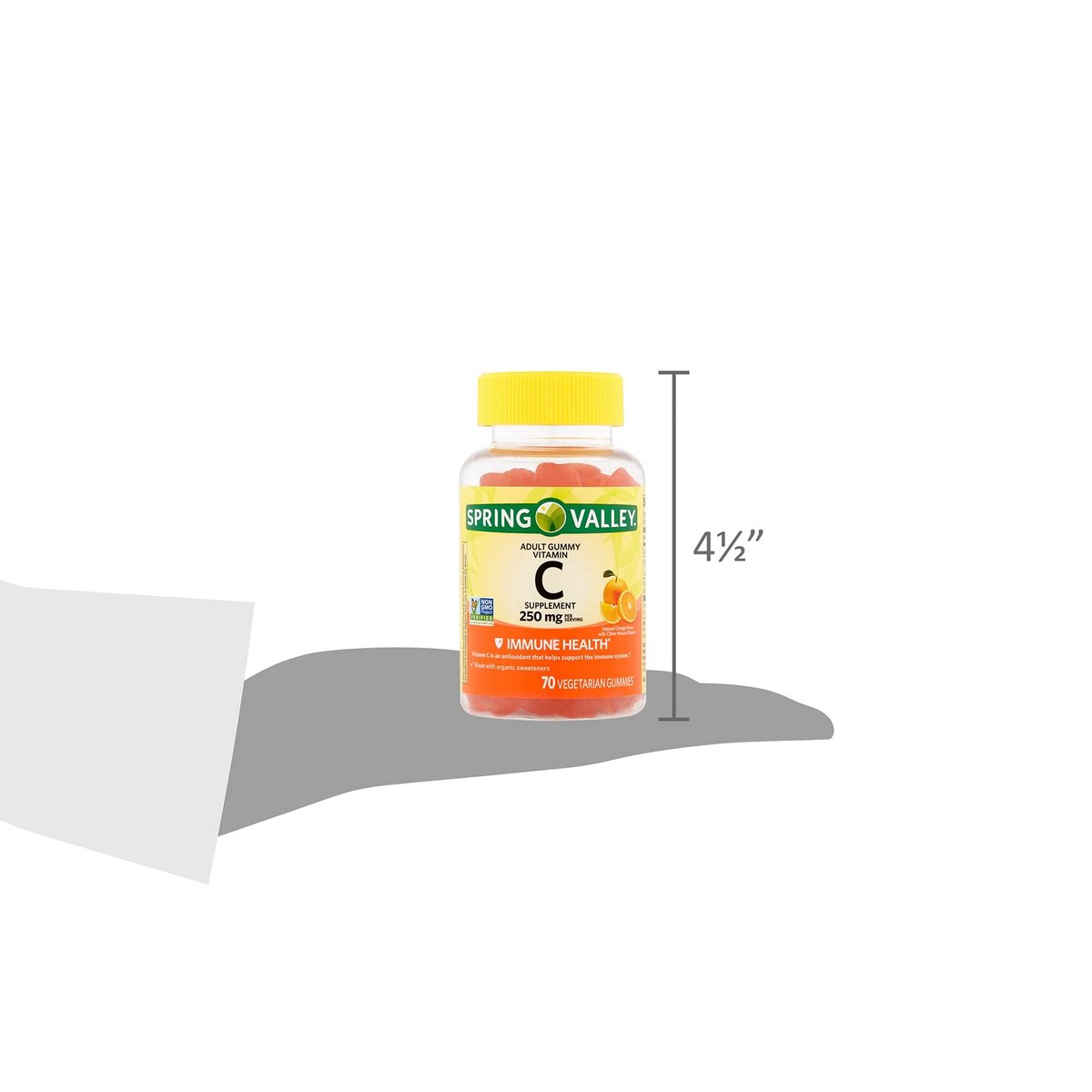Spring Valley Vitamin C Gummie 240 mg, 70 Orangen-Gummis