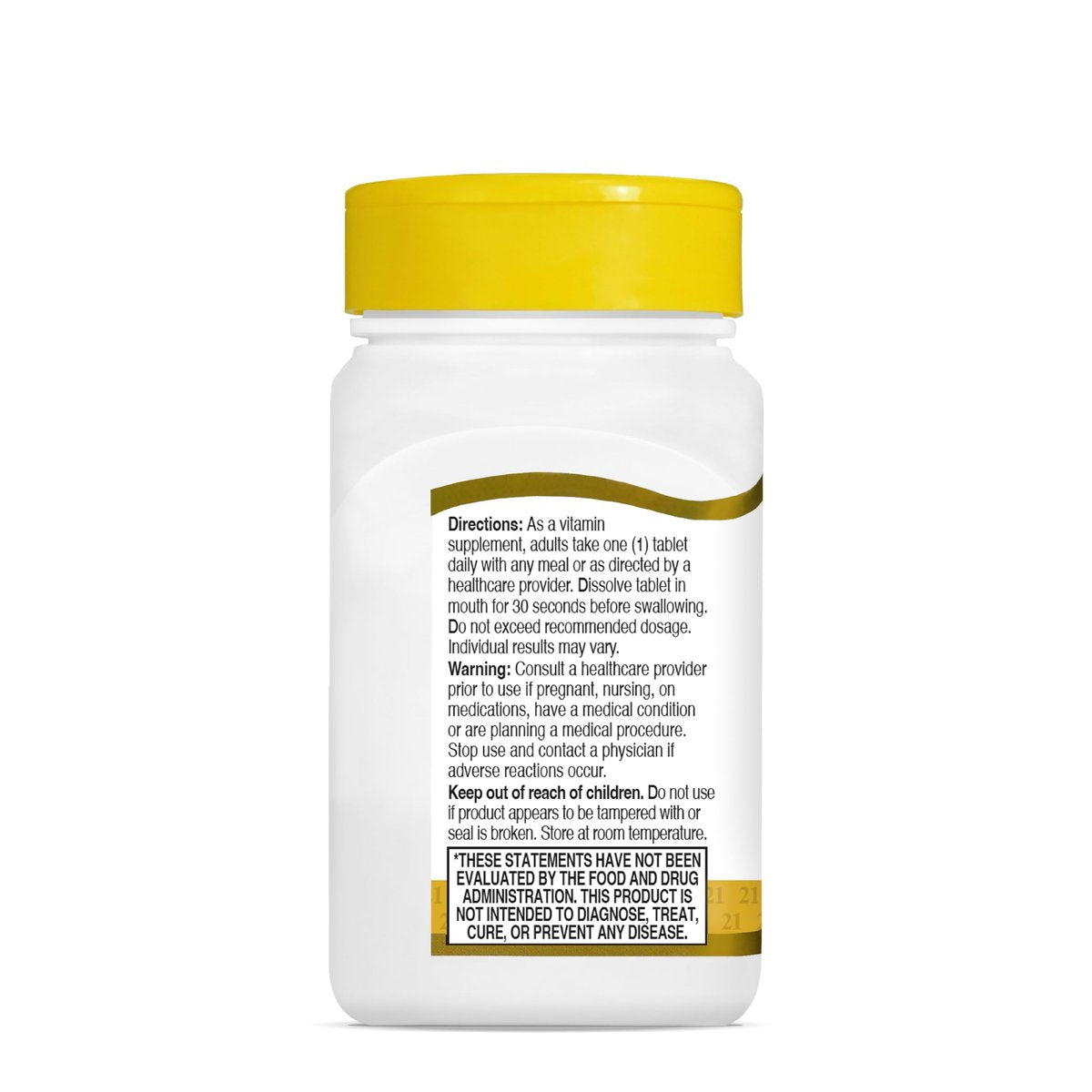 21st Century B12 2500 mcg Sublingualtabletten, 110 Stück