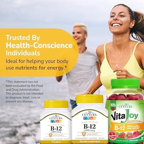 21st Century B12 2500 mcg Sublingualtabletten, 110 Stück