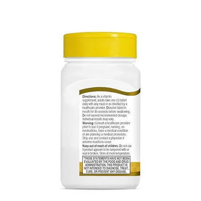21st Century B12 2500 mcg Sublingualtabletten, 110 Stück