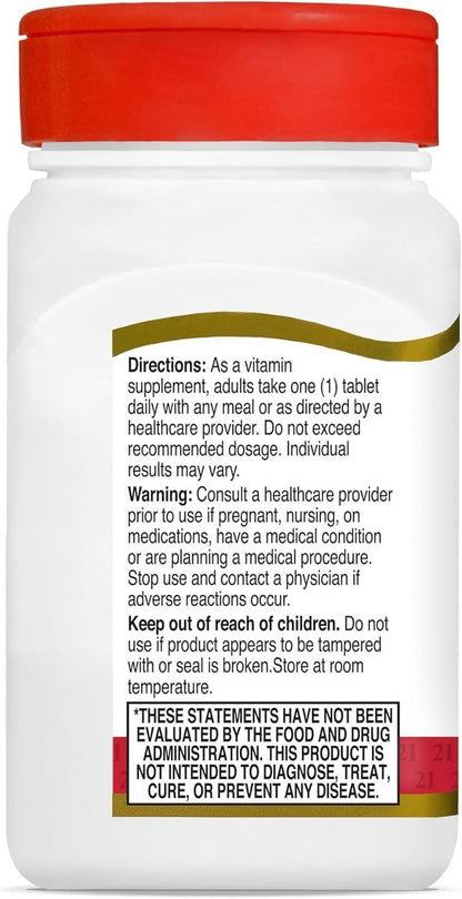 21st Century D3 2000 IE Tabletten, 110 Stück | Vitamin D Nahrungsergänzung