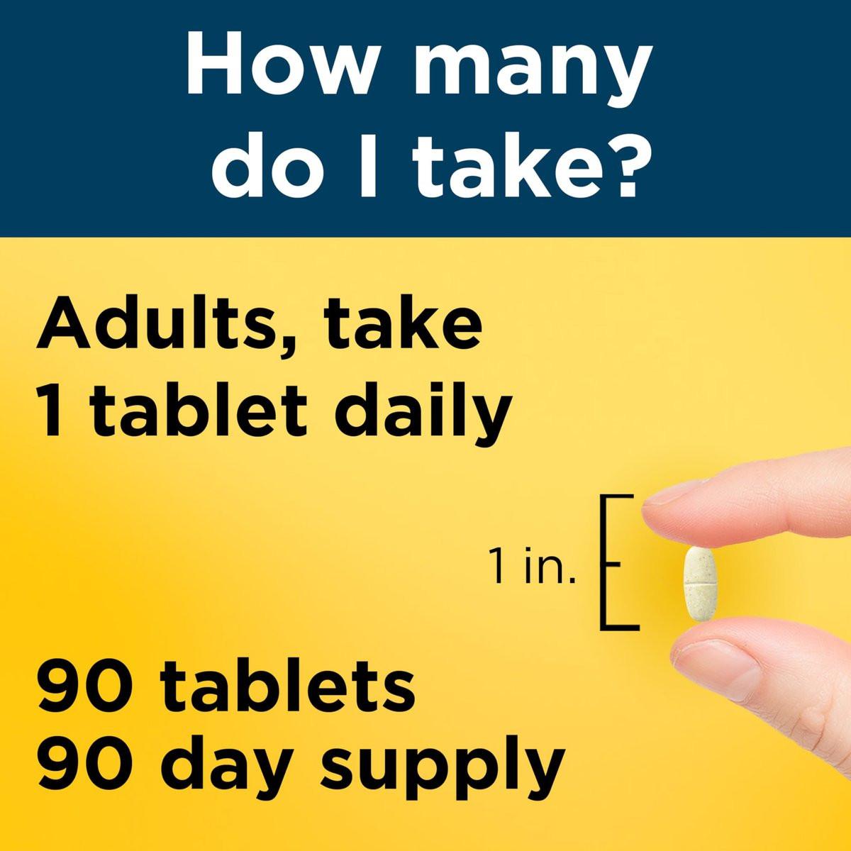 Nature Made Multivitamin für Männer über 50 – Tägliche Nährstoffunterstützung für Männer 50+ – 90 Tabletten, 90-Tage-Vorrat