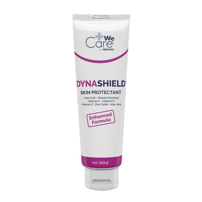 Dynarex DynaShield Hautschutz-Barrierecreme - Zinkoxid-Creme mit Vitaminen A, D, E und Aloe Vera - Schutz und Behandlung kleiner Wunden und trockener Haut - 4-Unzen-Tube, 1 Stück