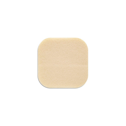 Convatec DuoDERM Kontroll-Gel-Formel 4x4 Zoll Hydrokolloid Steriler Haftverband für Teil- und Vollhautwunden, Medizinische Qualität, Latexfrei, Wasserdicht, Quadratisch, Beige, 5er Pack