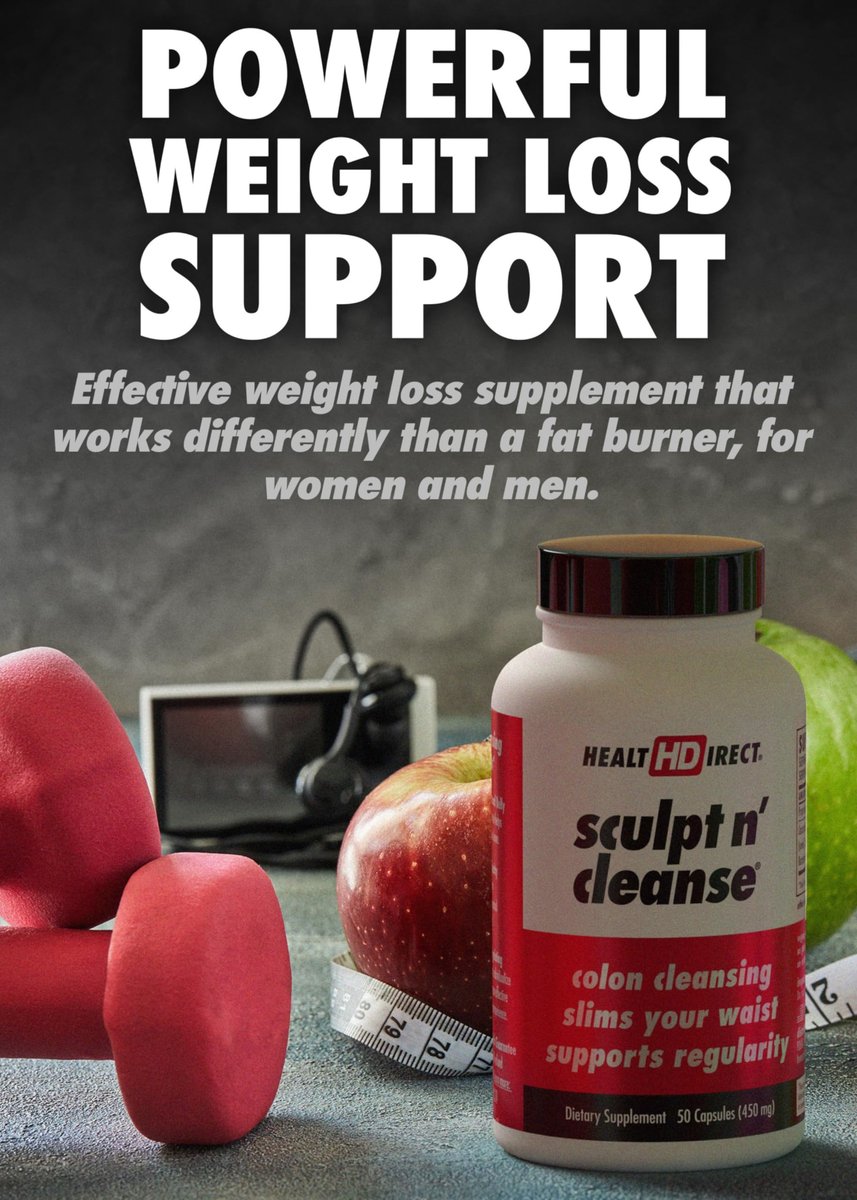 HEALTH DIRECT Sculpt n' Cleanse - Pflanzliche Darmreinigung für Verdauungsgesundheit & Regelmäßigkeit - Natürlicher Detox & Darmsanierung - 50 Vegane Kapseln