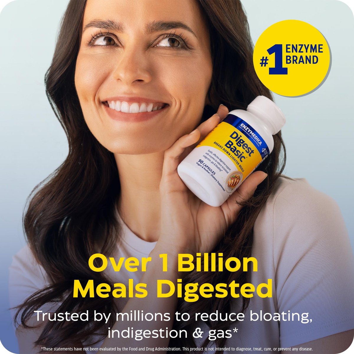 Enzymedica Digest Basic – Essentielle Verdauungsenzyme, volle Spektrum, 90 Kapseln