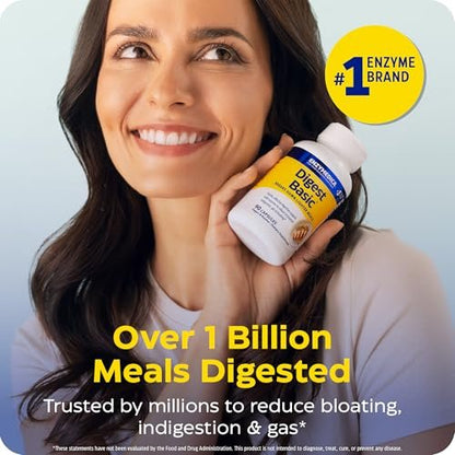 Enzymedica Digest Basic – Essentielle Verdauungsenzyme, volle Spektrum, 90 Kapseln