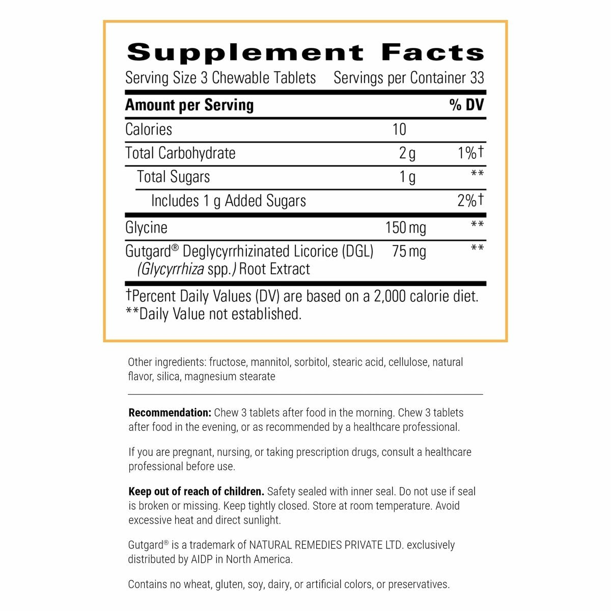 Integrative Therapeutics Rhizinate – Vegane Kautabletten für Darmgesundheit & Verdauungsunterstützung* – 100 Tabletten