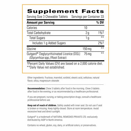 Integrative Therapeutics Rhizinate – Vegane Kautabletten für Darmgesundheit & Verdauungsunterstützung* – 100 Tabletten