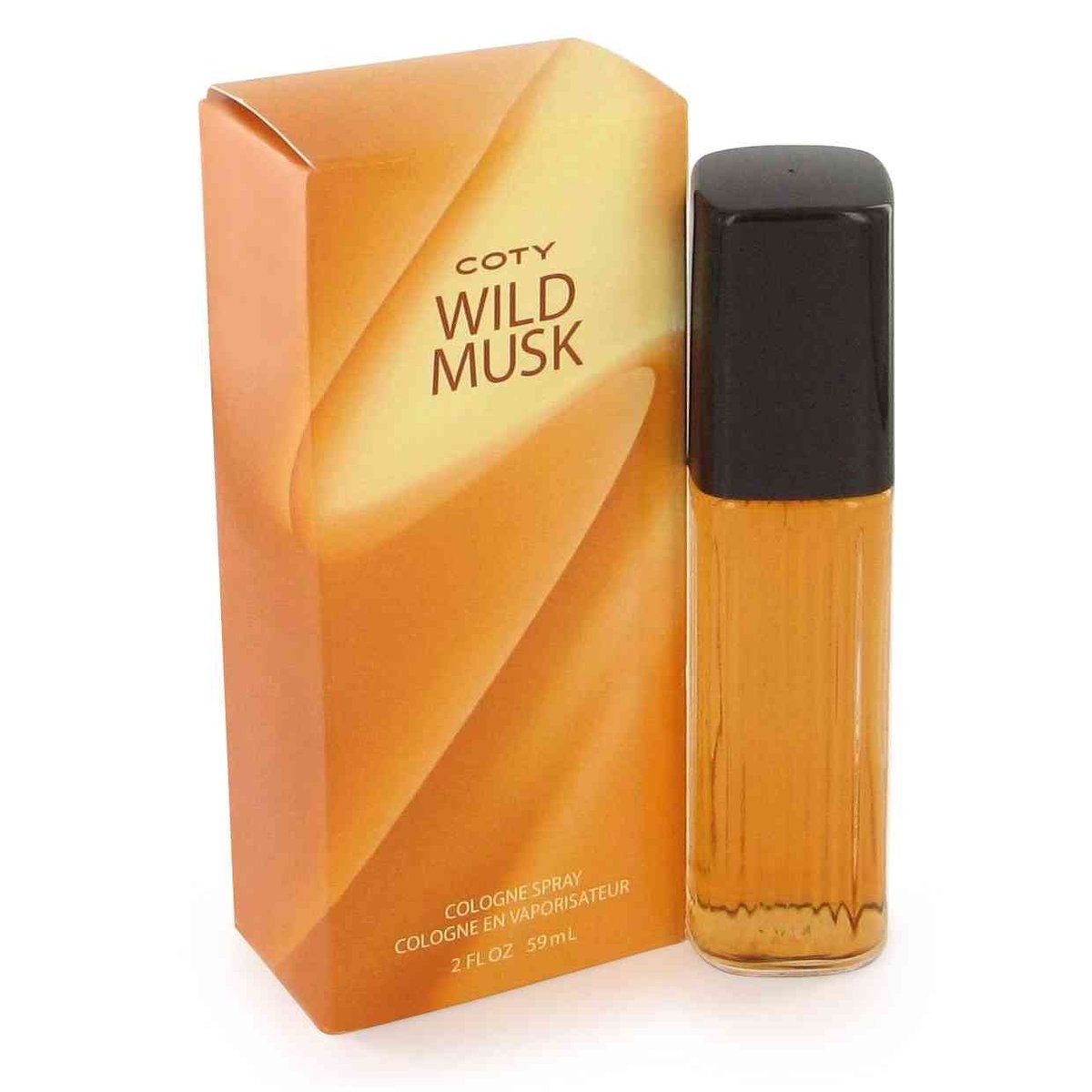 Coty Wild Musk Eau de Cologne für Damen – 1,5 Unzen (44 ml) Konzentrat