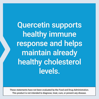 Life Extension Optimiertes Quercetin 250 mg – Unterstützt Immun- und Herzgesundheit, Nicht-GVO, Glutenfrei – 60 vegane Kapseln