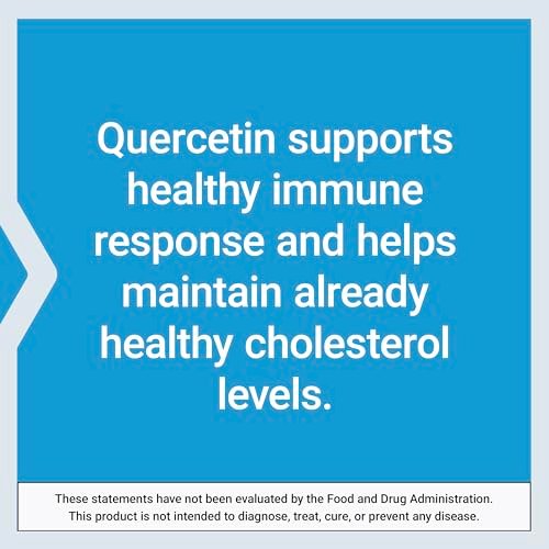Life Extension Optimiertes Quercetin 250 mg – Unterstützt Immun- und Herzgesundheit, Nicht-GVO, Glutenfrei – 60 vegane Kapseln