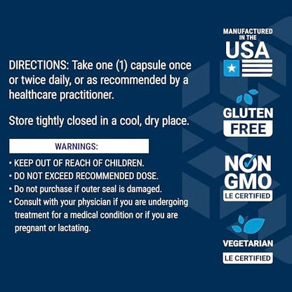 Life Extension Optimiertes Quercetin 250 mg – Unterstützt Immun- und Herzgesundheit, Nicht-GVO, Glutenfrei – 60 vegane Kapseln