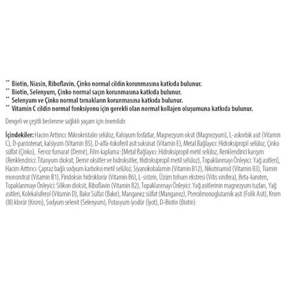 Perfectil Haut, Haare & Nägel Tabletten – 30 Stück: Multivitamin-Komplex für Schönheit von innen