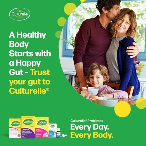 Culturelle Kids Complete Kautabletten Multivitamin + Probiotikum für Kinder, ab 3 Jahren, 50 Stück, Unterstützung für Verdauung, Mundgesundheit und Immunsystem – mit 11 Vitaminen & Mineralstoffen, inkl. Vitamin C, D3 & Zink