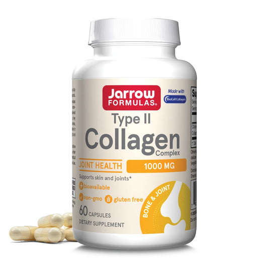 Jarrow Formulas® Typ-II-Kollagen-Komplex 1000 mg – 60 Kapseln für Haut und Gelenke