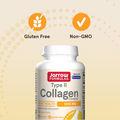Jarrow Formulas® Typ-II-Kollagen-Komplex 1000 mg – 60 Kapseln für Haut und Gelenke
