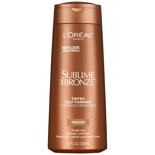 L'Oréal Paris Sublime Bronze Luminous Bronzer Selbstbräunungslotion, 6,7 oz