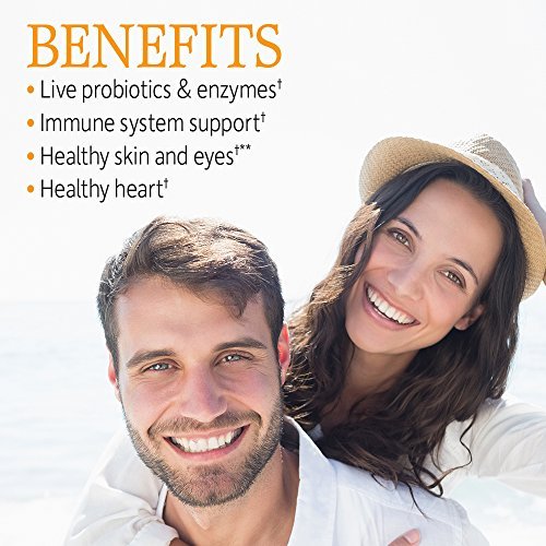 Garden of Life Vitamin Code Roh-Vitamin C - 60 Kapseln, 500 mg Vollwert-Vitamin C mit Obst- und Gemüsemischung & Probiotika, für Erwachsene, vegan, glutenfrei