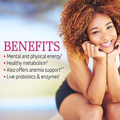 Garden of Life Vitamin Code Raw B-12 - 30 Kapseln, 1.000mcg Vollwert-B12 Methylcobalamin für Energie, veganes Methylcobalamin-Vitamin plus Probiotika und Enzyme, glutenfreies Nahrungsergänzungsmittel