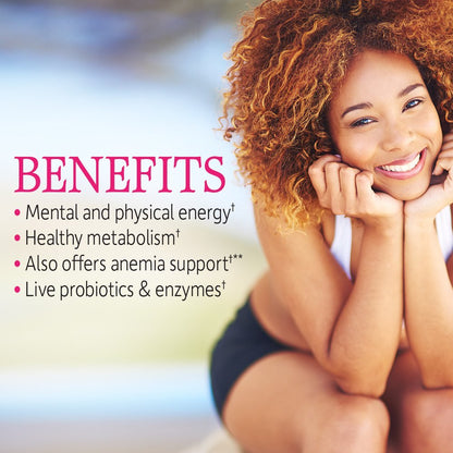 Garden of Life Vitamin Code Raw B-12 - 30 Kapseln, 1.000mcg Vollwert-B12 Methylcobalamin für Energie, veganes Methylcobalamin-Vitamin plus Probiotika und Enzyme, glutenfreies Nahrungsergänzungsmittel