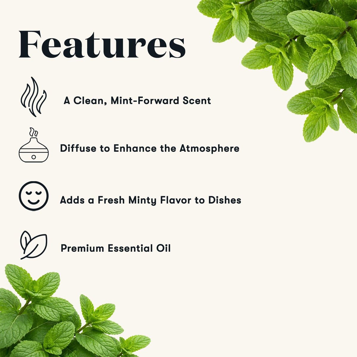 Young Living Pfefferminz Vitality ätherisches Öl | 5 ml | Erfrischend & belebend für Zuhause, Arbeit & persönliche Anwendung | Ideal für Aromatherapie, Wellness-Routinen & Massage | Vegan & glutenfrei