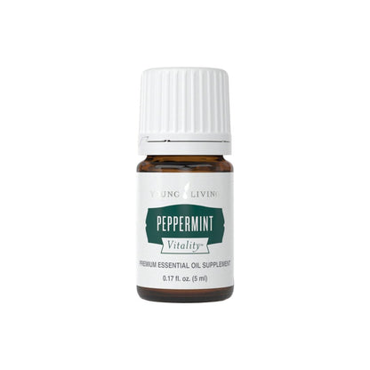 Young Living Pfefferminz Vitality ätherisches Öl | 5 ml | Erfrischend & belebend für Zuhause, Arbeit & persönliche Anwendung | Ideal für Aromatherapie, Wellness-Routinen & Massage | Vegan & glutenfrei