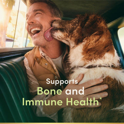 Nature's Bounty Calcium Magnesium & Zink Kapseln, Immun- und Knochengesundheit, Tägliches Nahrungsergänzungsmittel, 1000 mg Calcium, 400 mg Magnesium, 600 IE Vitamin D, Glutenfrei, 100 Kapseln