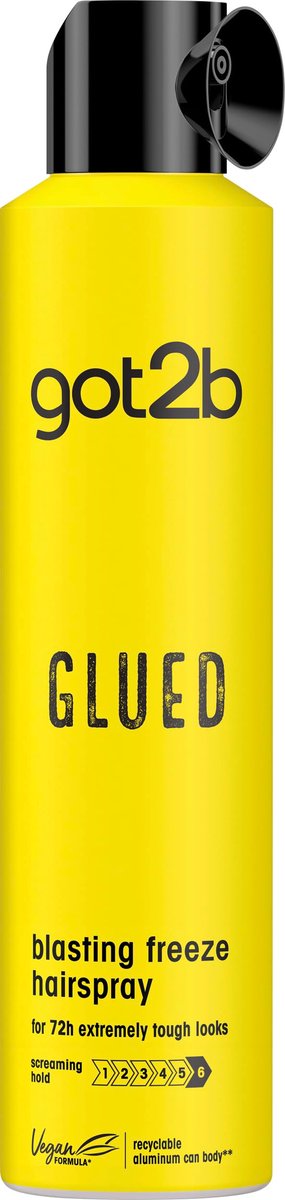 Schwarzkopf Got2b Glued Blasting Freeze Spray – Extremer Halt für ultimative Styles