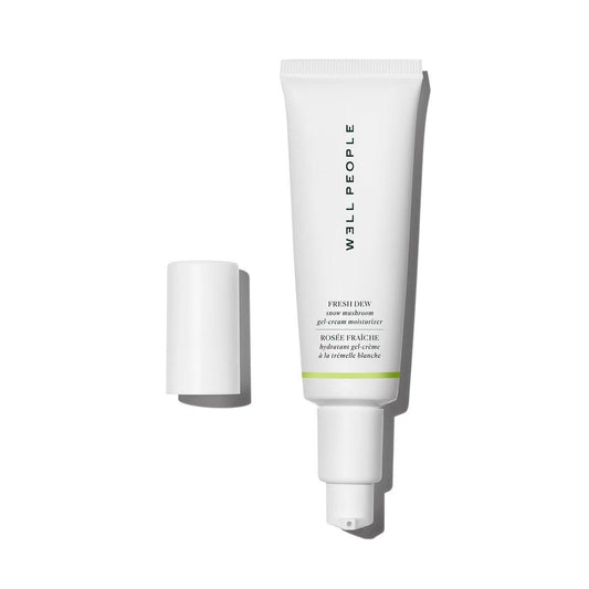 Well People Fresh Dew Snow Mushroom Gel-Creme Feuchtigkeitscreme – Gesichtscreme mit Hyaluronsäure für pralle, hydratisierte Haut, vegan & tierversuchsfrei