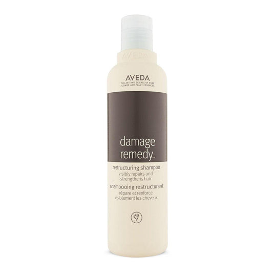 Aveda Damage Remedy Restructuring Shampoo für geschädigtes Haar | Repariert und stärkt geschädigtes Haar | mit Quinoa-Protein | 92% natürlichen Ursprungs, 250 ml