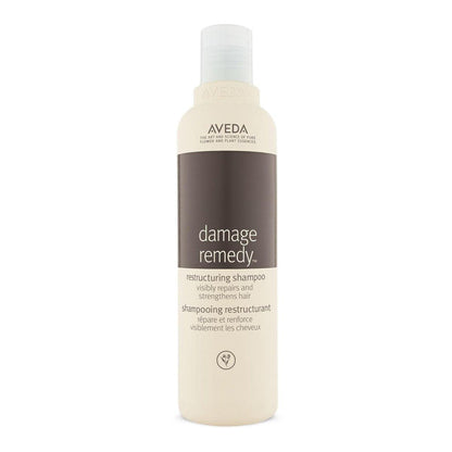 Aveda Damage Remedy Restructuring Shampoo für geschädigtes Haar | Repariert und stärkt geschädigtes Haar | mit Quinoa-Protein | 92% natürlichen Ursprungs, 250 ml
