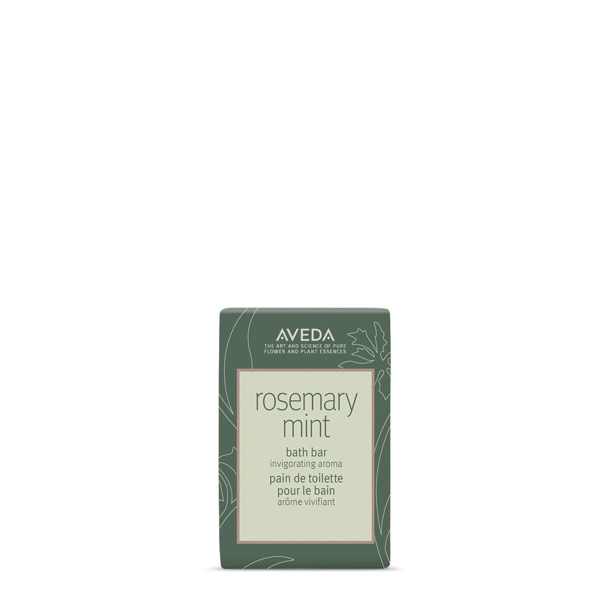 Aveda Rosemary Mint Bath Bar Seife | mit belebendem Duft von zertifiziert biologischem Pfefferminz & Rosmarin