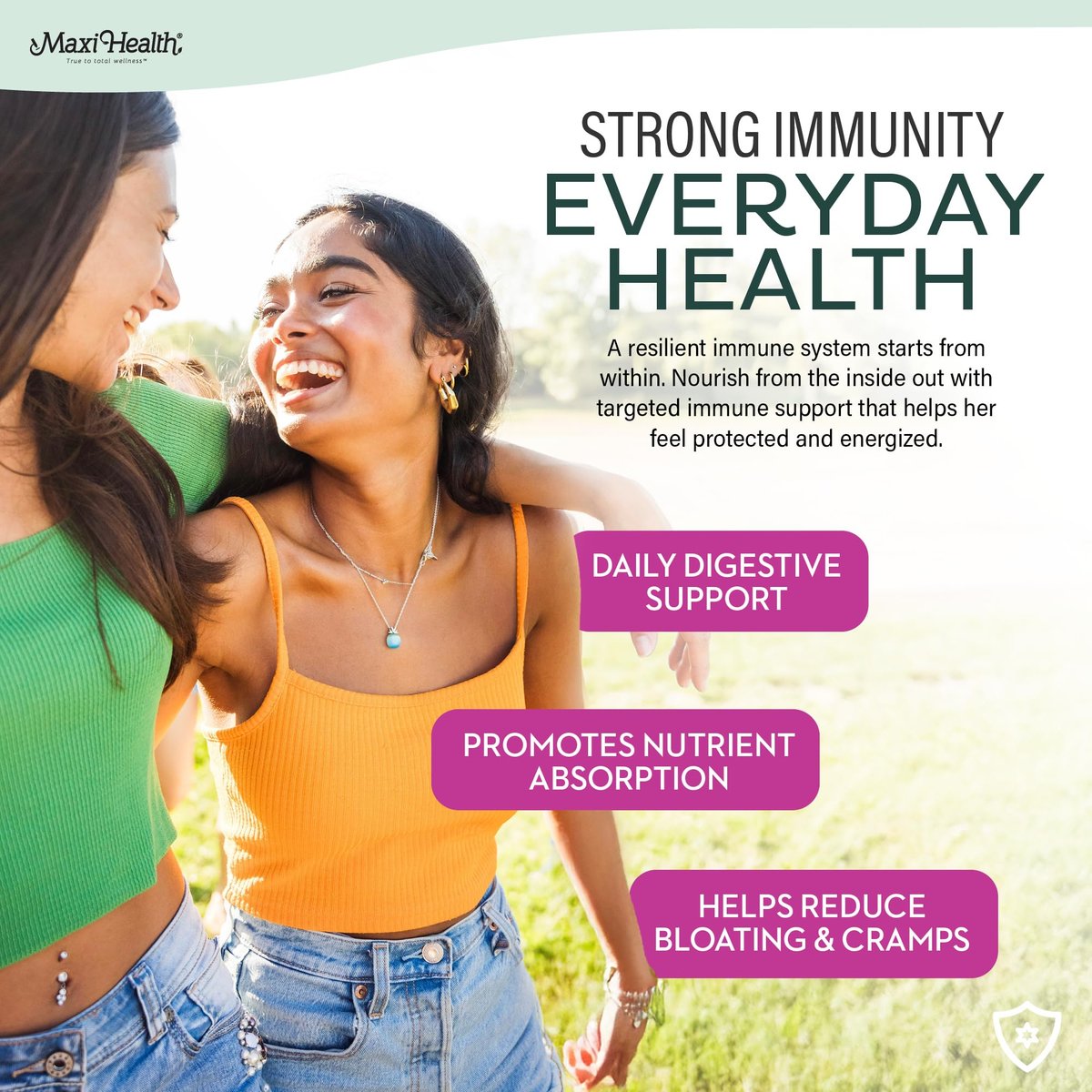 Teen Vitamine für Mädchen 12-17 – Teen Multivitamin Supreme mit Vitamin D3, Eisen, Calcium, Biotin, Verdauungsenzymen – Multivitamin für Teenager-Mädchen für Energie, Immunsystem & Stimmungsunterstützung – 60 Kapseln